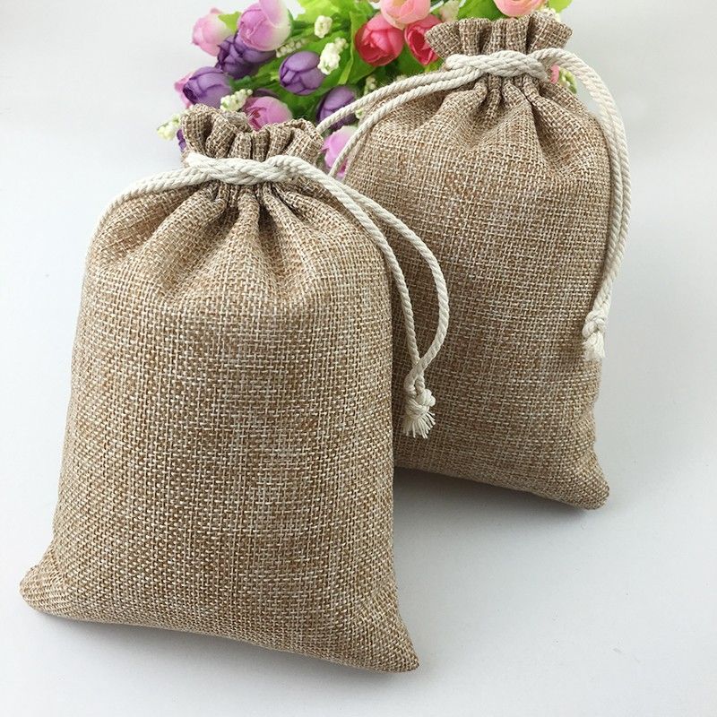 Jute shop party bags