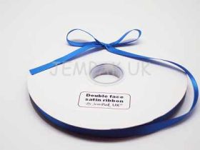 5M x 10mm Double face satin ribbon - Royal Blue