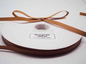 5M x 10mm Grosgrain ribbon - Gold