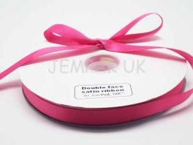 5M x 15mm Double face satin ribbon - Camilia Rose