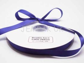 5M x 15mm Double face satin ribbon - Regal Purple