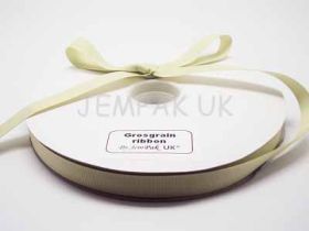 5M x 15mm Grosgrain ribbon - Lime green