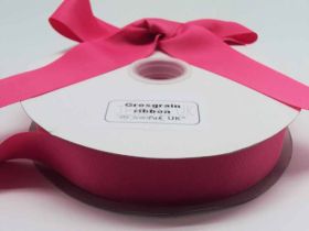 5M x 38mm Grosgrain ribbon - Camelia Rose