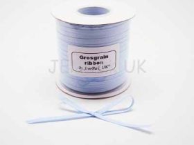 5M x 5mm Grosgrain ribbon - Baby Blue