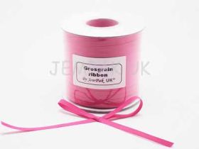 5M x 5mm Grosgrain ribbon - Camilia rose
