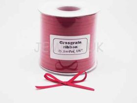 5M x 5mm Grosgrain ribbon - Red