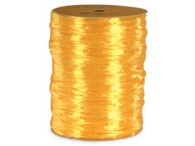 91.4M BERWICK Shiny pearlised Raffia ribbon - Daffodil Yellow
