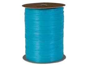 91.4M Berwick Matte Raffia ribbon - Aqua