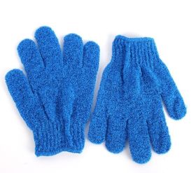 JEMPAK UK®1 pair of Light Blue exfoliating hand gloves - beauty