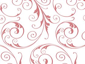 Pack of 10 JEWEL SWIRL FROSTED RED  (10cm x 5cm x 23cm)