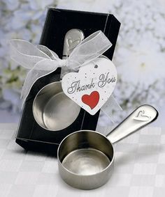 Chrome coffee scoop in a deluxe box (Pack of 10)