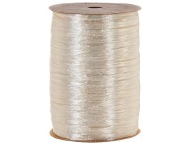 91.4M BERWICK Shiny pearlised Raffia ribbon - CREAM  