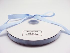 5M x 15mm Grosgrain ribbon - Baby Blue