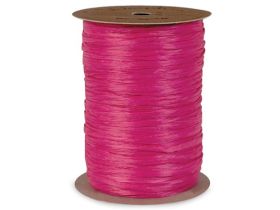 91.4M Berwick Matte Raffia ribbon  - Fuchsia pink (beauty)