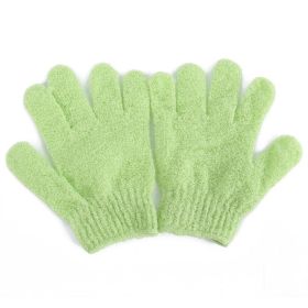 JEMPAK UK®1 pair of Light Green exfoliating hand gloves - beauty