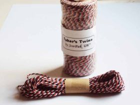 JEMPAK UK 10M x 2mm thick 100% cotton bakers twine  - Halloween colour