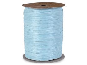 91.4M Berwick Matte Raffia ribbon - Light blue