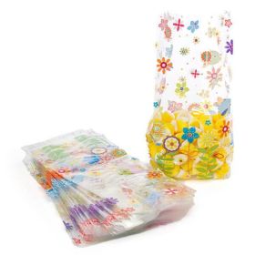 Pack of 10 Sweet tweet cellophane bags (10cm x 5cm x 23cm)
