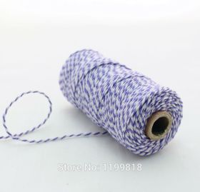 JEMPAK UK® 91.4M x 2mm thick 100% cotton bakers twine  - Purple
