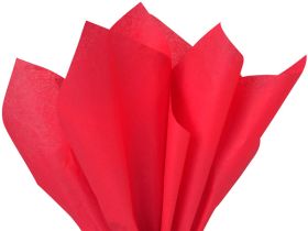 Pack of 4 tissue paper - Red (51cm x 76cm)